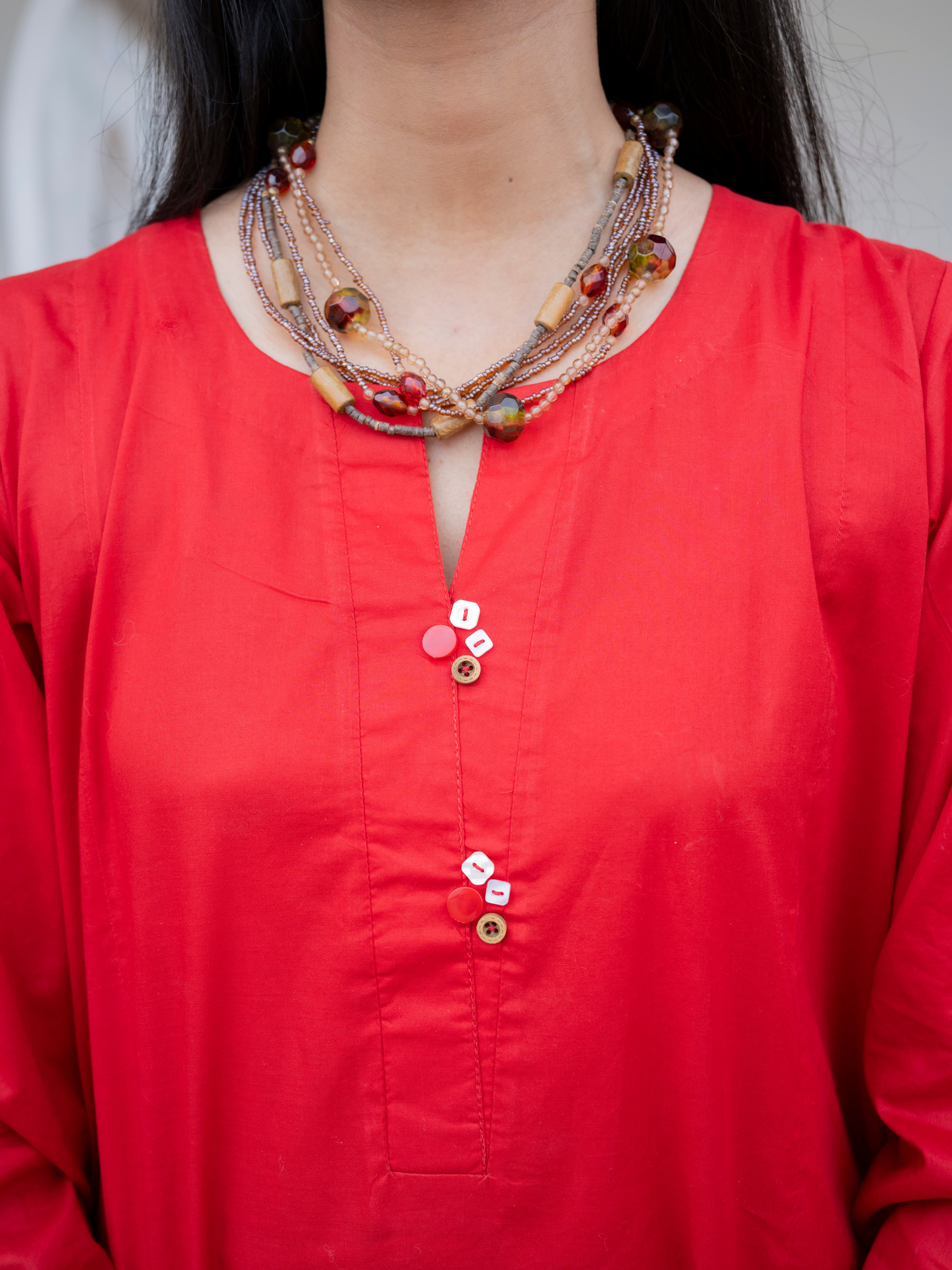 RUBY GLOW - STITCHED