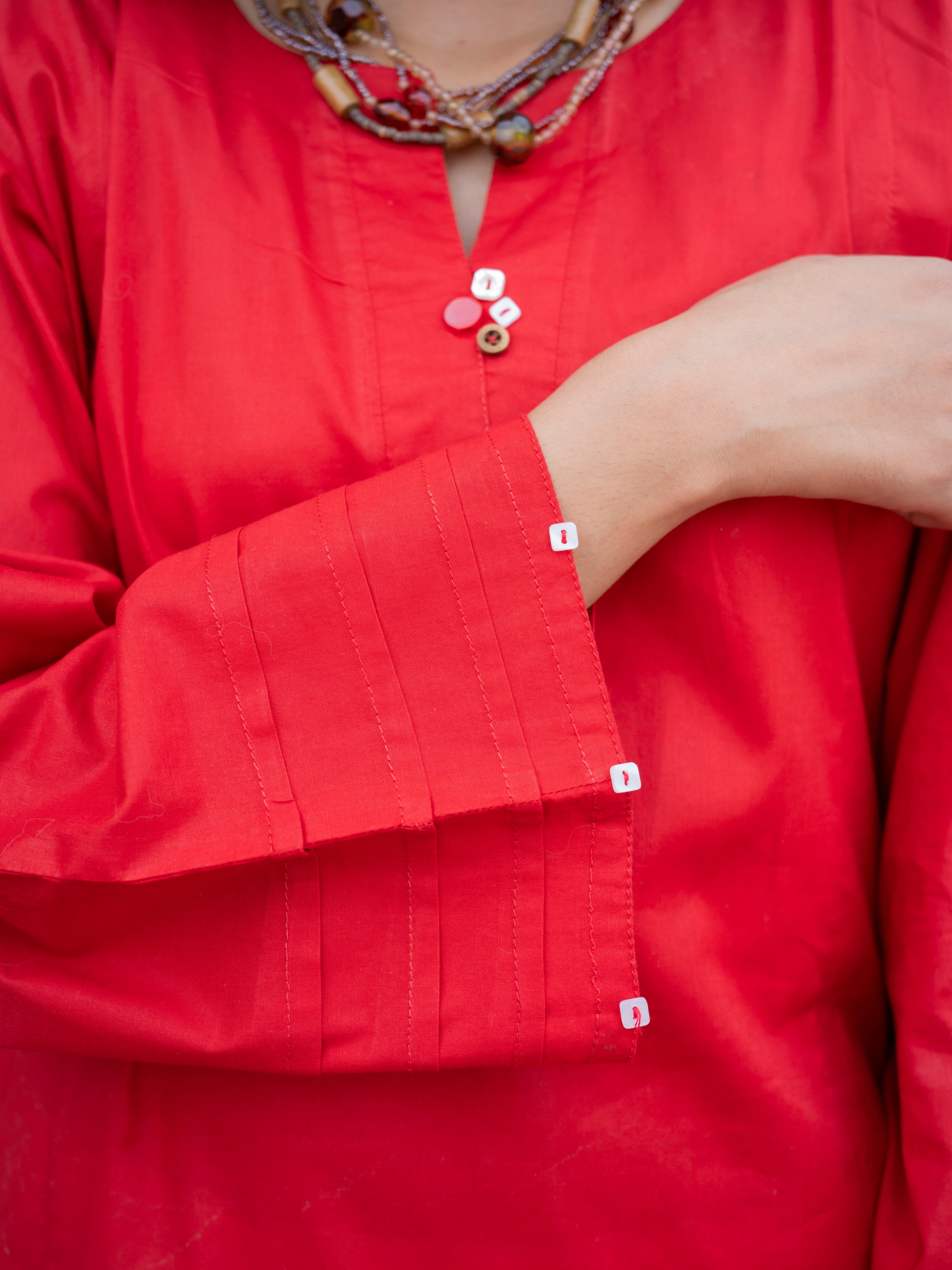 RUBY GLOW - STITCHED